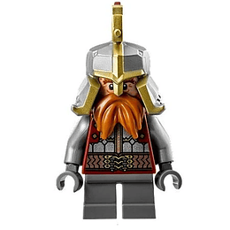 Figura de Dáin II Pie de Hierro - Compatible con LEGO | El Hobbit