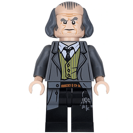 Figura de Argus Filch - Compatible con LEGO | Harry Potter