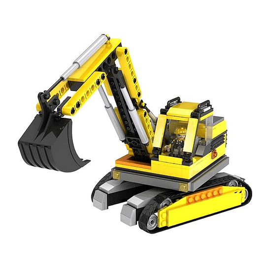Set de Construcción Ingeniería - Compatible con LEGO | Cogo 3722