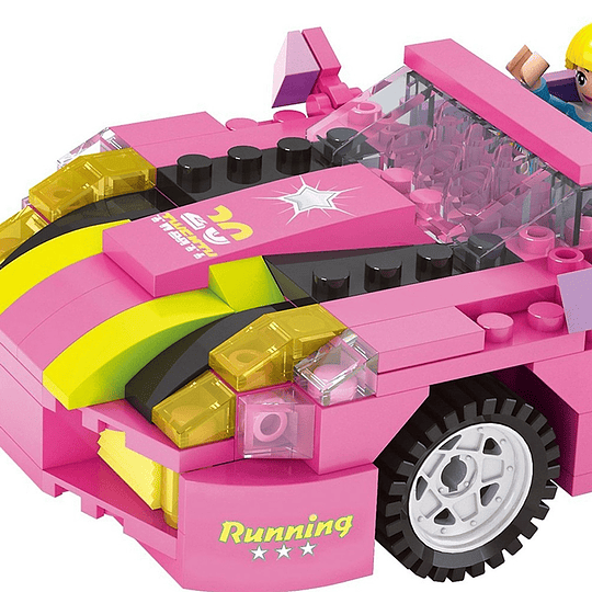 Set de Auto Deportivo Dream Girls - Compatible con LEGO | Cogo 4506