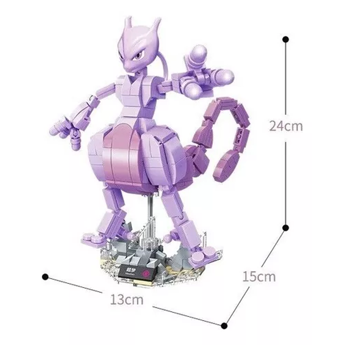 Lego Minifigure Lego PokÃ©mon Mewtwo LOZ 9137 Pokémon Mewtwo LOZ