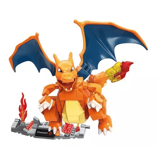 Pokémon Charizard Armable - Compatible con LEGO | 273 Piezas