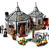 La cabaña de Hagrid Harry Potter - Hagrid's Hut: Buckbeak's Rescue | 496 Piezas y 6 Minifiguras | Compatible con LEGO