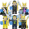 Set Loki Compatible Lego Marvel Avengers Dios Del Engaño Set 1