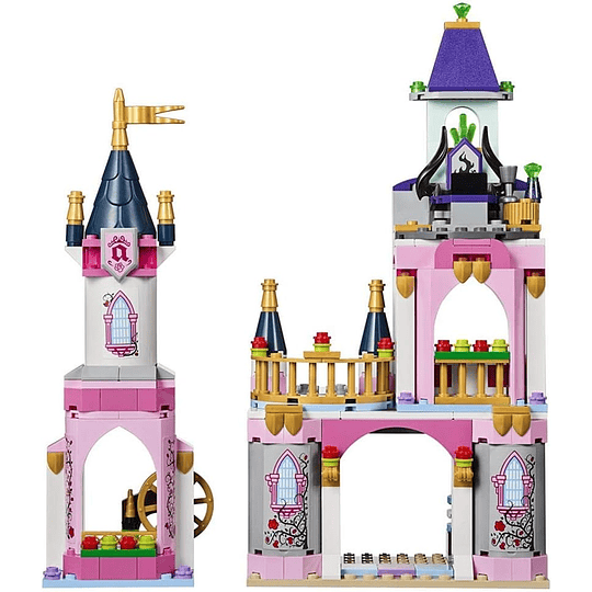 Castillo De Cuento De Bella Durmiente de 322 Piezas Compatible con Lego