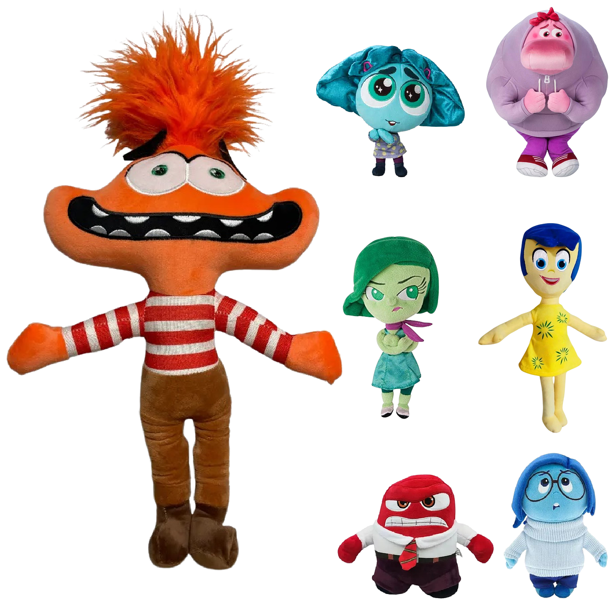 El peluche de Ansiedad de Intensamente Disney