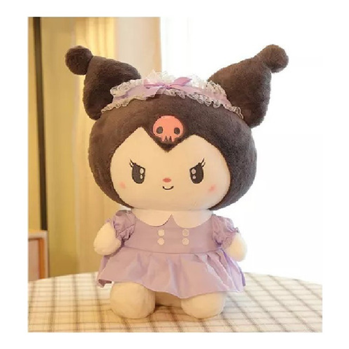 Peluche Kuromi Batuebos My Melody Negro De 35cm Kitty Gata