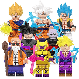 Set Dragon Ball Z Gt Super Compatible Lego Goku Vegeta Anime (Version 4)
