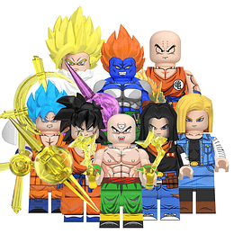 Set Dragon Ball Z Gt Super Compatible Lego Goku Vegeta Anime (Version 3)