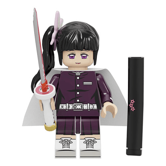 Set Figuras Kimetsu No Yaiba - Demon Slayer Bloque Armable 1