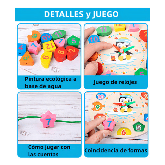 Juguetes Didacticos Para Niños, Juguetes Sensorial Montessori Educativos,juguetes Estimulacion Temprana,juguetes Educativos Para Niños Música, Color, Espacio,madera Infantil Juguetes