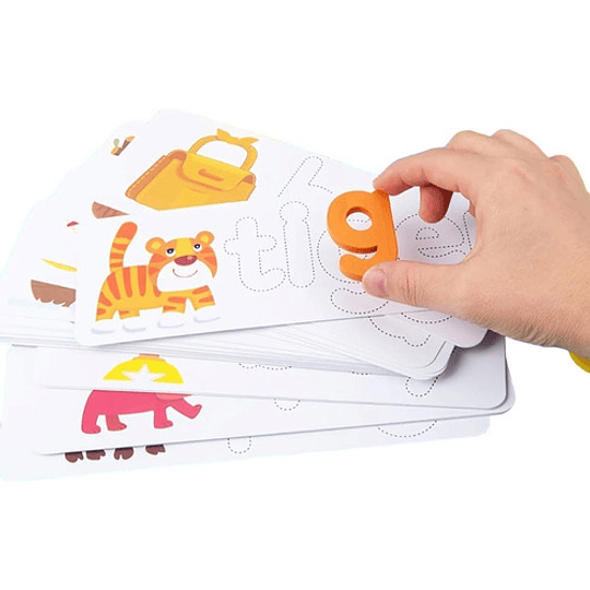 Leer Y Escribir Juego De Alabras De Deletreo Montessori