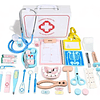 Set Juego Kit Doctor Dentista 42 Piezas Juguete Madera Niños