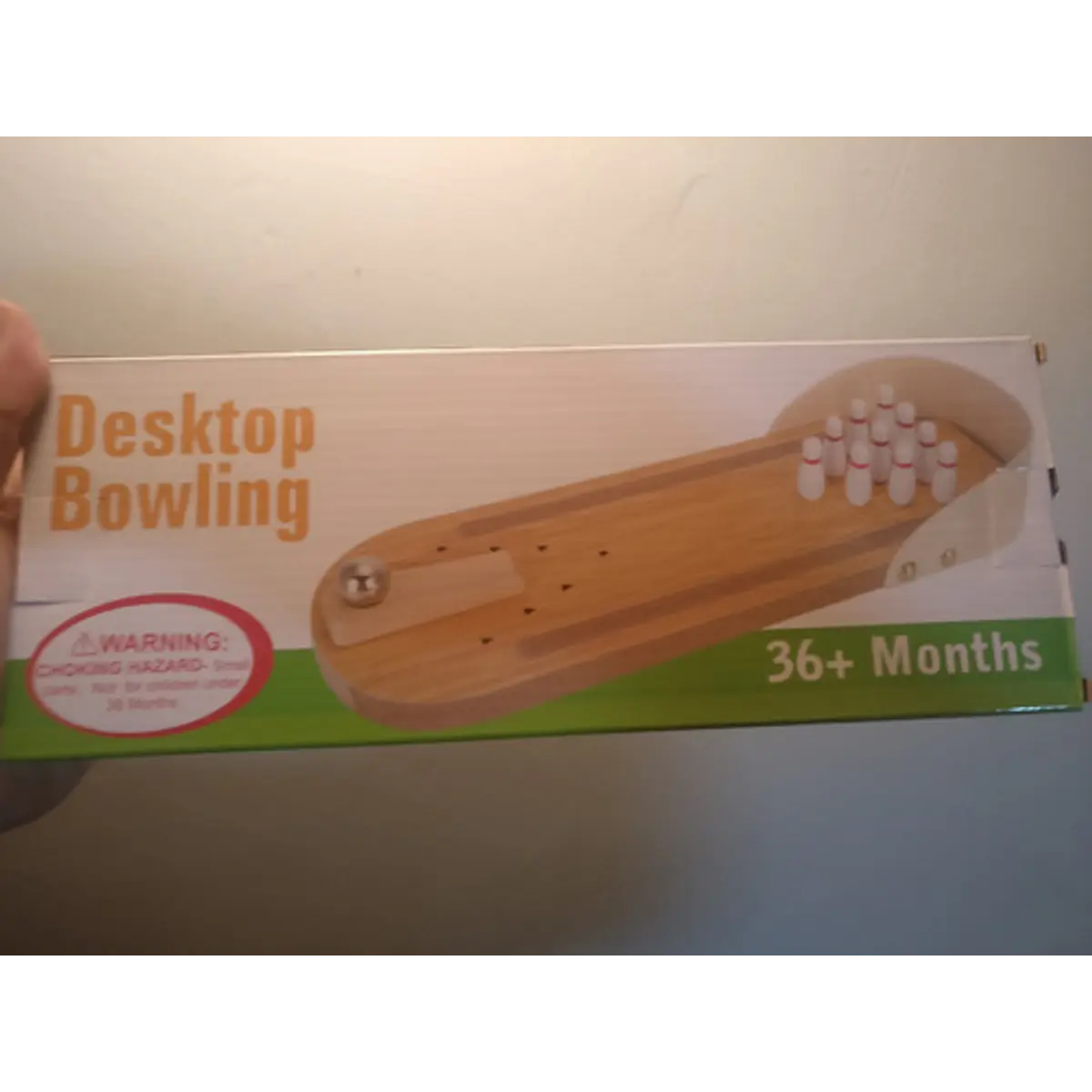 Juego de Bolos de Madera con Números