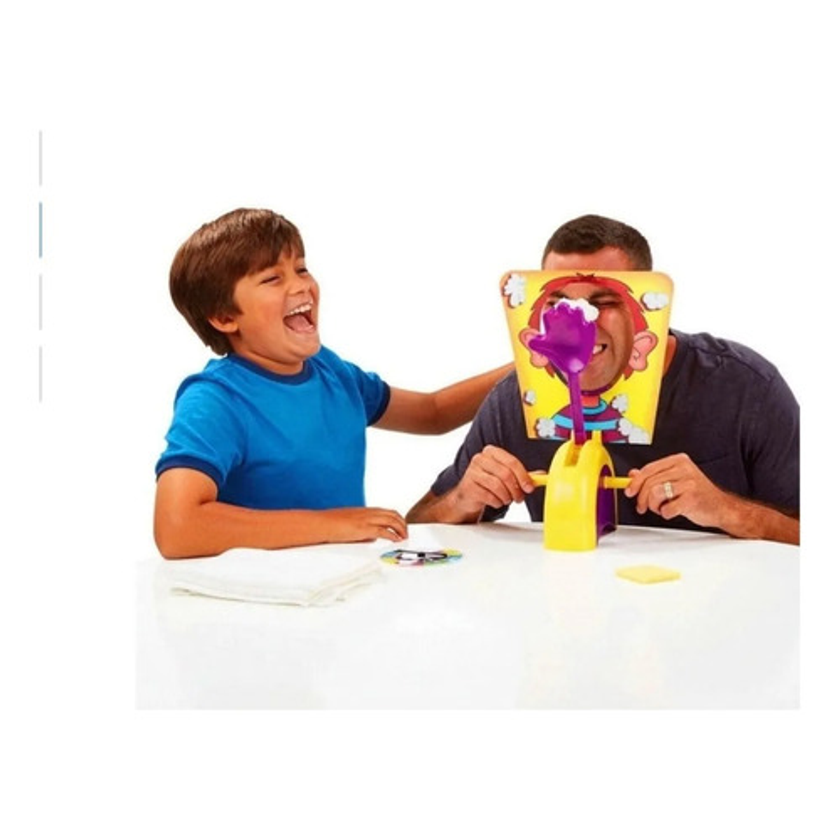 Pastelazo En La Cara Cumpleaños Juego Pie Face Tortazo Pastelazo