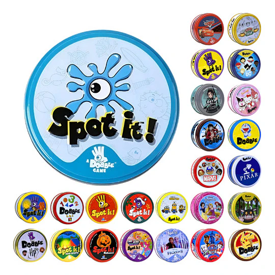 Spot It! Waterproof Juego De Mesa Temática De Playa  Dobble