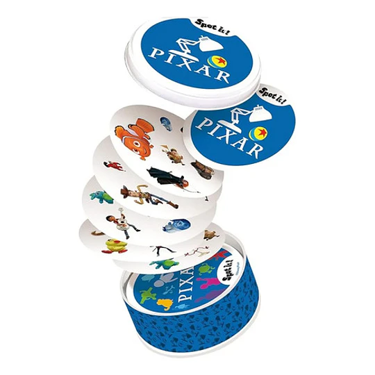 Spot It! Dobble Pixar  Juego De Mesa Temático Coleccionable
