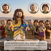 Minifigura Jesucristo Bíblica Armable Compatible con Bloques Lego Figura Religiosa Coleccionable