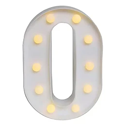 Letras Numeros Led Cumpleaños Fiestas Matrimonios 22cm Deco 8