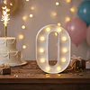 Letras Numeros Led Cumpleaños Fiestas Matrimonios 22cm Deco 8
