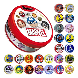 Juego De Cartas Dobble Spot It Marvel Superhéroes Avengers