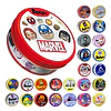 Juego De Cartas Dobble Spot It Marvel Superhéroes Avengers