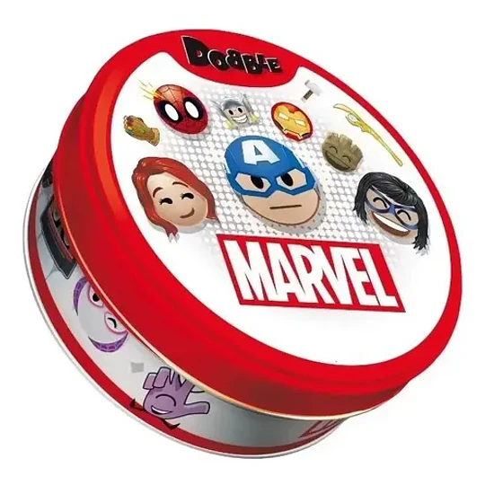 Juego De Cartas Dobble Spot It Marvel Superhéroes Avengers