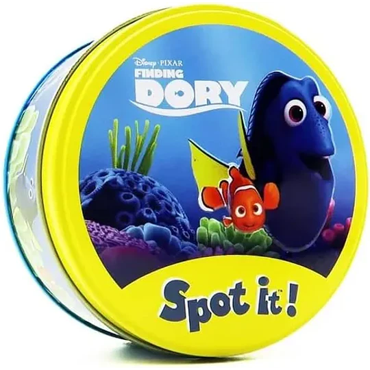 Spot It! Dobble Buscando A Dory Nemo Juego De Mesa Familiar