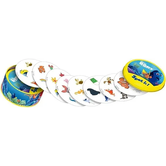 Spot It! Dobble Buscando A Dory Nemo Juego De Mesa Familiar