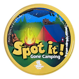 Juego De Cartas Mesa Game Spot It Camping 2 Dobble