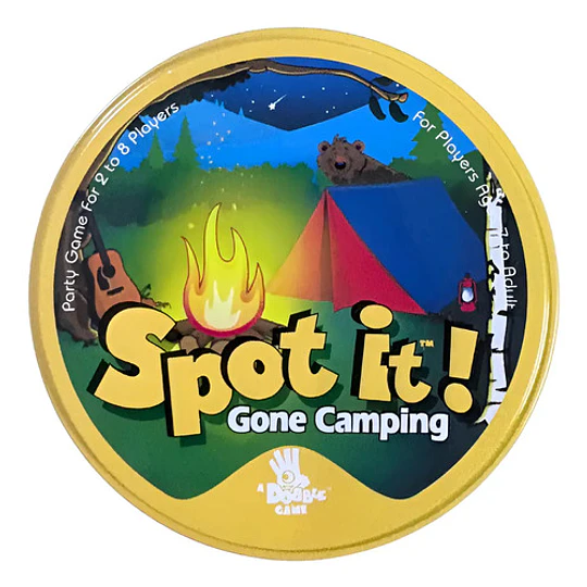 Juego De Cartas Mesa Game Spot It Camping 2 Dobble