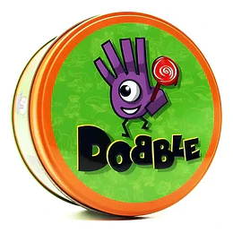 Juego De Cartas Mesa Game Spot It Naranja Dobble