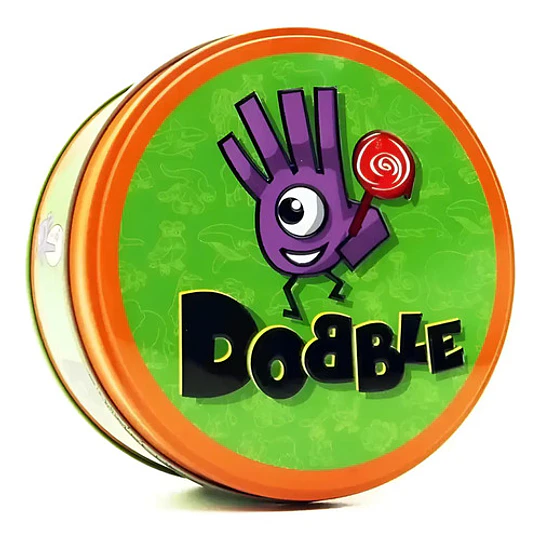 Juego De Cartas Mesa Game Spot It Naranja Dobble