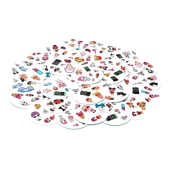 Juego De Cartas Dobble Spot It Basic English Niños