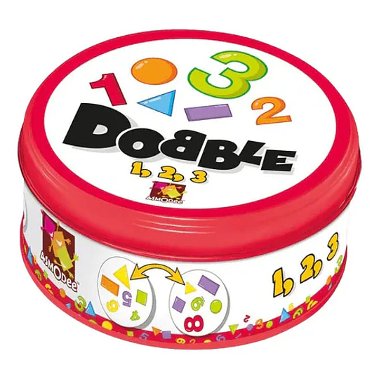 Blue Orange Spot It Dobble 123
