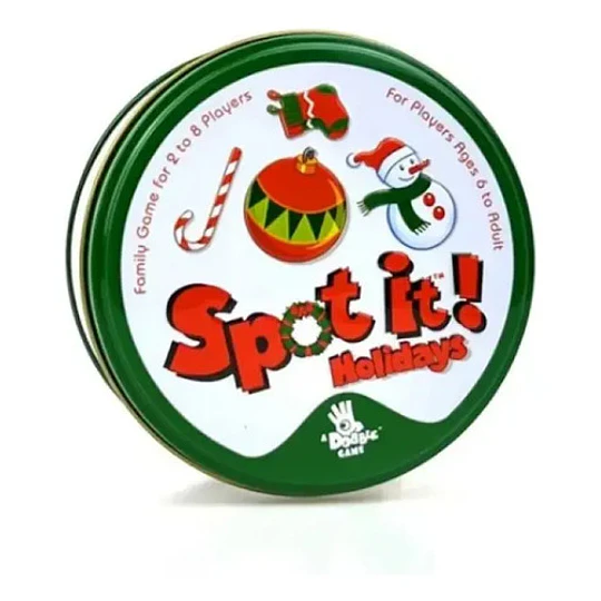Juego De Mesa Spot It Vacaciones Edición Dobble Para 2-8 Jugadores