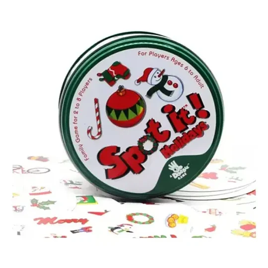 Juego De Mesa Spot It Vacaciones Edición Dobble Para 2-8 Jugadores