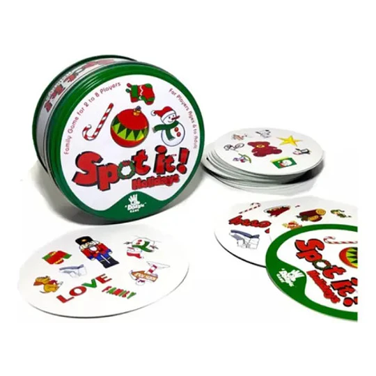 Juego De Mesa Spot It Vacaciones Edición Dobble Para 2-8 Jugadores