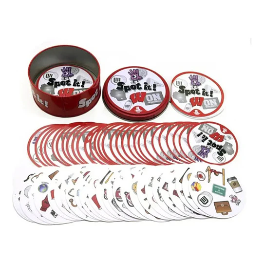 Spot It! Dobble Won Wisconsin Juego De Mesa Familiar
