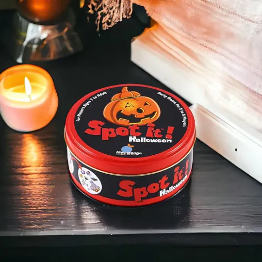 Spot It! Edición Halloween, Juego De Mesa 55 Cartas Dobble