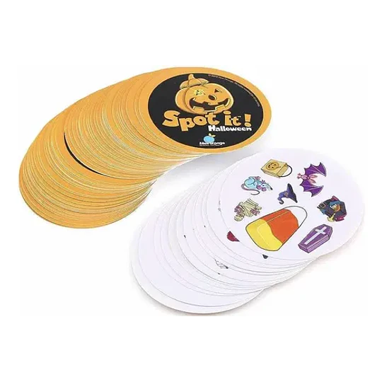 Spot It! Edición Halloween, Juego De Mesa 55 Cartas Dobble