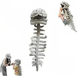 Peluche Dinosaurio Esqueleto Disfraz Cosplay Fossil Grande