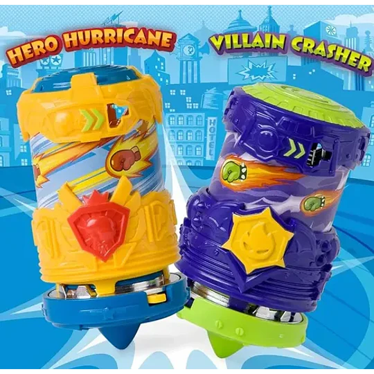 Super Zings Arena De Batalla Con Spinners  Superzings Figura
