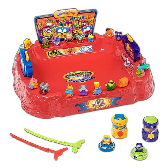 Super Zings Arena De Batalla Con Spinners  Superzings Figura