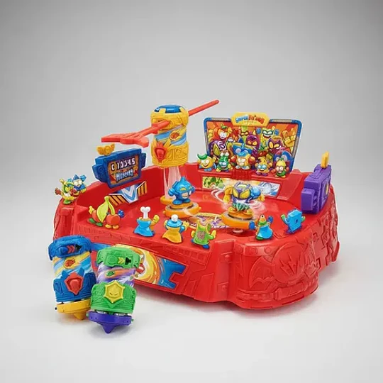 Super Zings Arena De Batalla Con Spinners  Superzings Figura