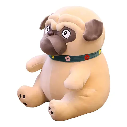 Peluche Perrito Pug Hermoso Tierno Perrito Ideal Color Unico