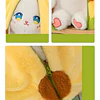 Peluche Conejo Frutal Con Cremallera Kawaii Orejas Largas