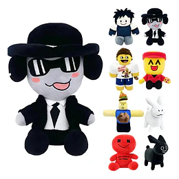 Peluche Roblox Forsaken Chance Plush Sauves Elegir Personaje