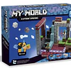 Minecraft Set Cubos Magnéticos En Caja Pixel Diseños Juguete