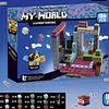 Minecraft Set Cubos Magnéticos En Caja Pixel Diseños Juguete